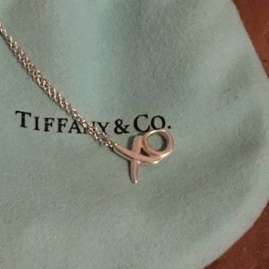 Tiffany’s necklace xo charm